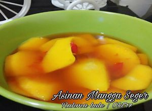 Foto resep Asinan Mangga Pedas manis asem segerrr