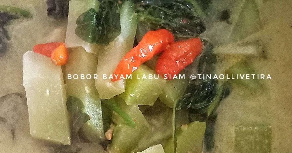 Resep Bobor Bayam Labu Siam Oleh Aghnia Iqlima Cookpad