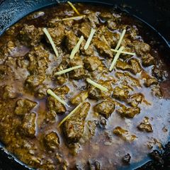A picture of Beef bihari boti karahi.