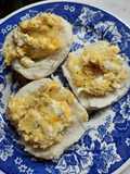 Suave sandwiches de huevo
