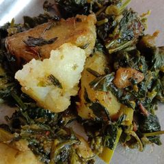 Aloo methi A picture of Aloo methi.