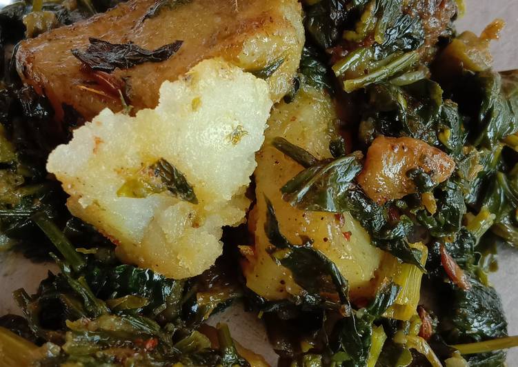 Easiest Way to Make Perfect Aloo methi