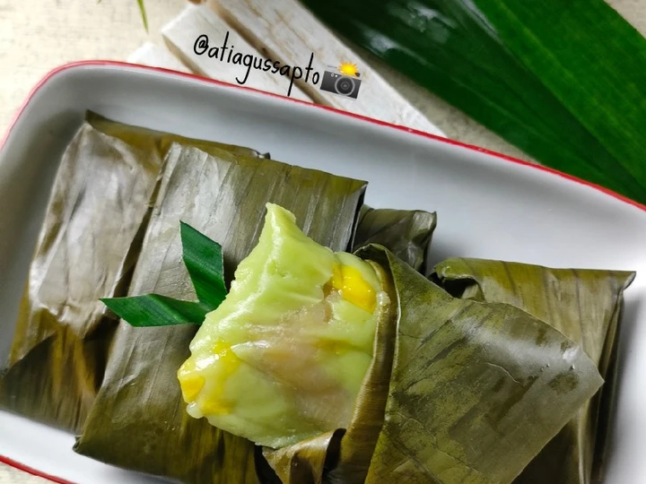 Cara Mudah Menyiapkan Resep Nagasari Pandan Nangka (587) yang  Bikin Ketagihan Anti Ribet, Menggugah Selera