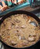 Fideuá de pollo low cost
