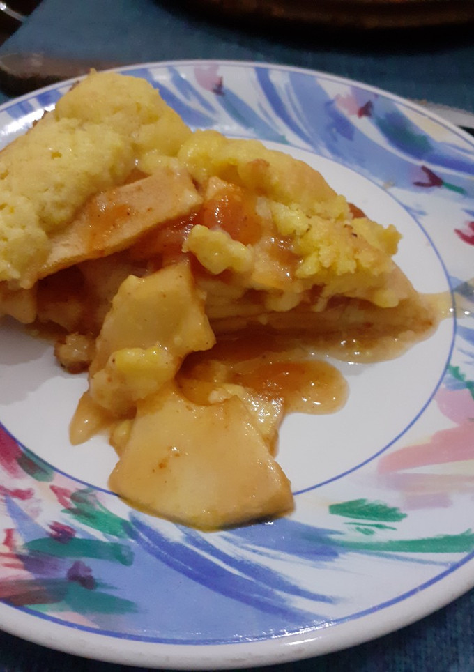 Una foto de Tarta de manzana y mermelada