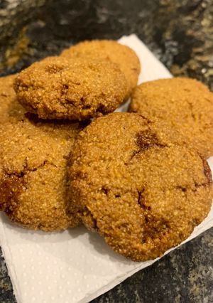 Una foto de Galletas de polenta! saludable