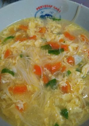 Foto resep Misoa kuah sup telur