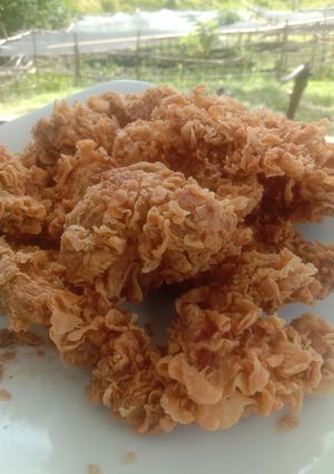 Foto resep Ayam KFC krenyes-krenyes