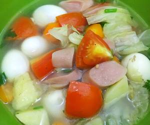 Resep Terbaik Sup sosis puyuh Paling Enak Resep Terbaik Sup sosis puyuh Paling Enak