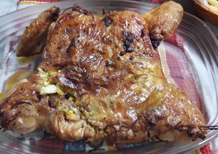 Pollo Deshuesado Relleno Receta De Lorena - Cookpad