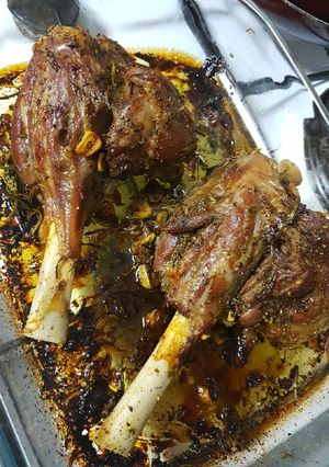 A picture of Australian Lamb shank.