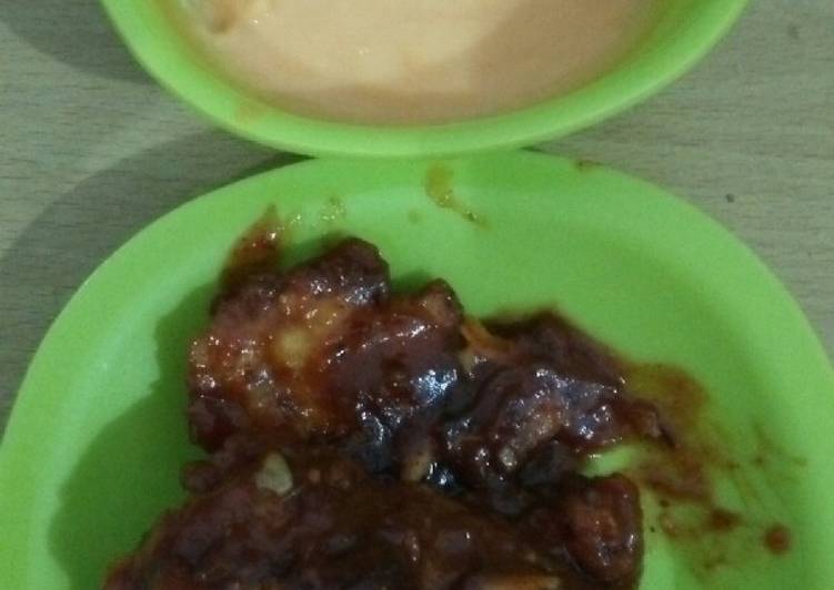 Ayam dan saus keju ala Richesee Factory 😋