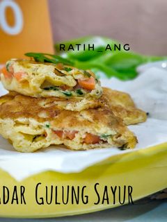 Foto resep Telur dadar gulung sayur
