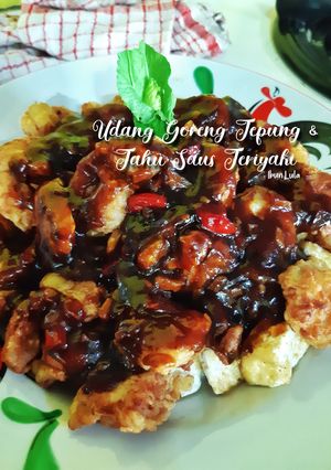 Foto resep Udang Goreng Tepung & Tahu Saus Teriyaki