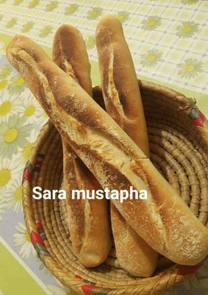 صورة لوصفة خبز 🍞 الباڤيت الفرنسي
