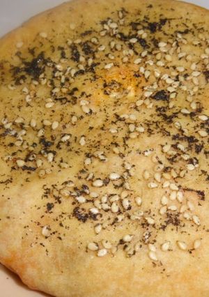 A picture of Ambarsari/Amritsari Stuffed Kulcha.