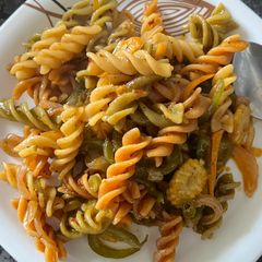 A picture of Tri-colour Pasta.