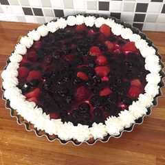 Una foto de Tarta de frutos rojos