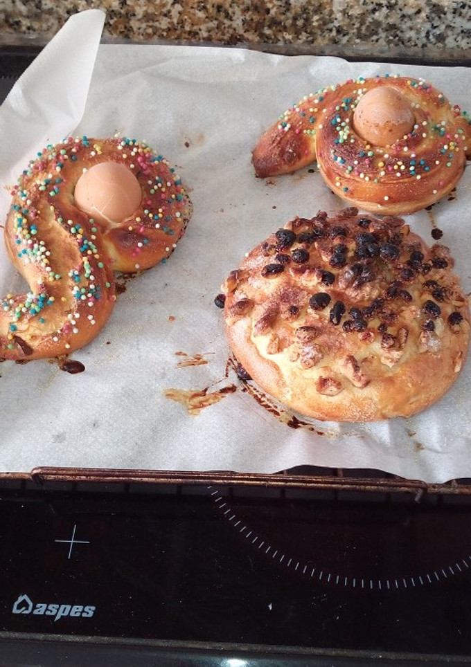 Una foto de Torta pasas y nueces