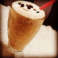 A picture of Cold Coffee🍷.