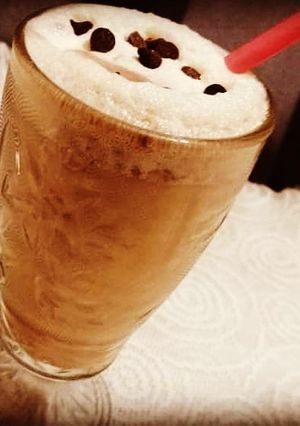 A picture of Cold Coffee🍷.
