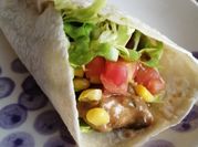 Una foto de wraps con soja