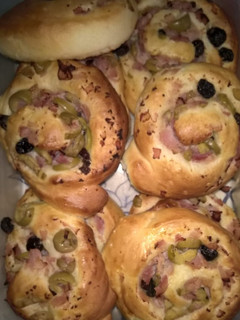 Una foto de Pan de Jamón