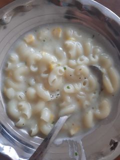 व्हाइट सॉस पास्ता (white sauce pasta recipe in Hindi) रेसिपी मुख्य फोटो