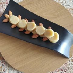 A picture of Homemade almond Marzipan.