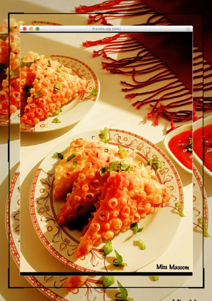عکسی از دستور مینی سمبوسه