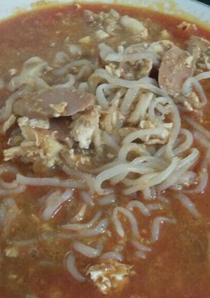 Foto resep Mie shirataki bumbu seblak