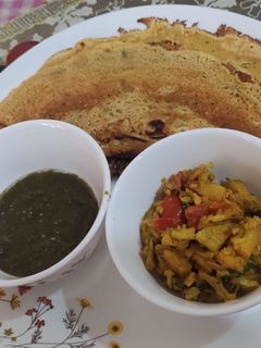 बेसन का चीला रेसिपी मुख्य फोटो