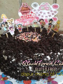Foto resep BlackForest Cake Gluten Free