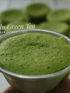 Foto resep Bolu Green Tea / Bolu Matcha kukus