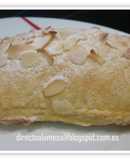 Hojaldres rellenos de manzana y pasas