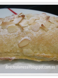 Foto principal de Hojaldres rellenos de manzana y pasas