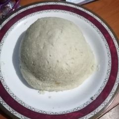 A picture of Ugali #recipemarathon.