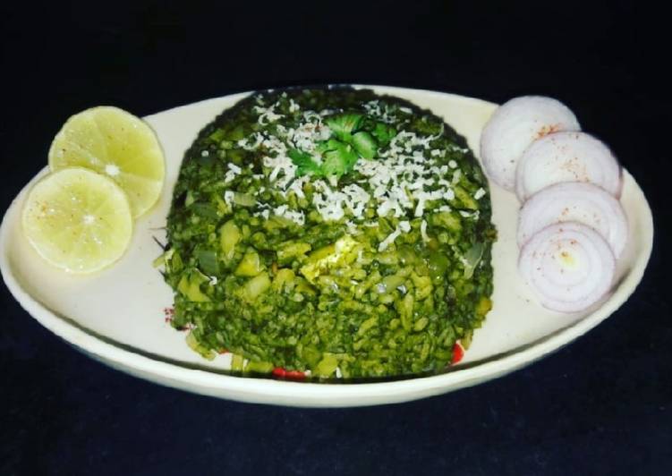 Spinach Panner Pulao