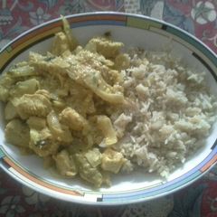 A picture of Chicken Vindaloo.