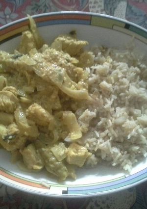 A picture of Chicken Vindaloo.