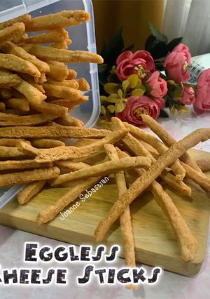 Foto resep Eggless Cheese Sticks