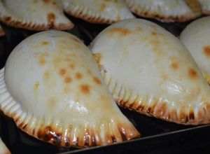 Una foto de Empanada de choclo, ricotta y parmesano
