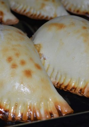 Una foto de Empanada de choclo, ricotta y parmesano