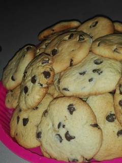 Una foto de Galletitas de manteca con chips de chocolate