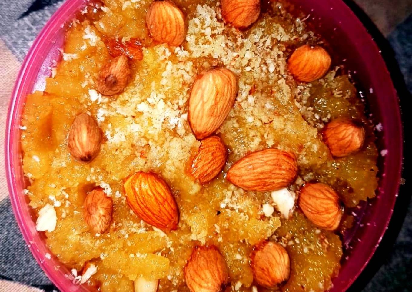 Moong dal halwa