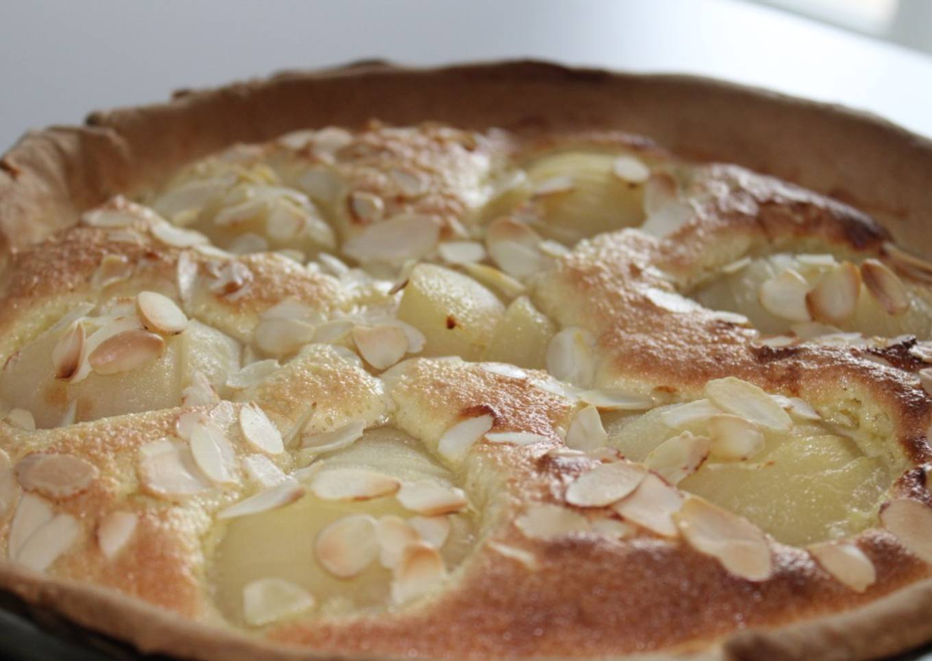 Tarte Bourdaloue ou poires Amandine