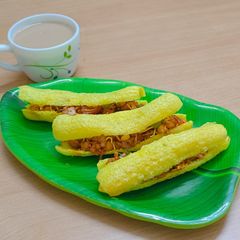 A picture of Boti Masala Chat.