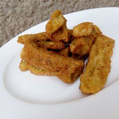 A picture of Crunchy Egg fingers.