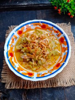 Foto resep Santan Pare Udang Rebon