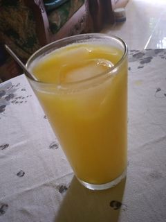 Foto resep Es Jeruk Susu